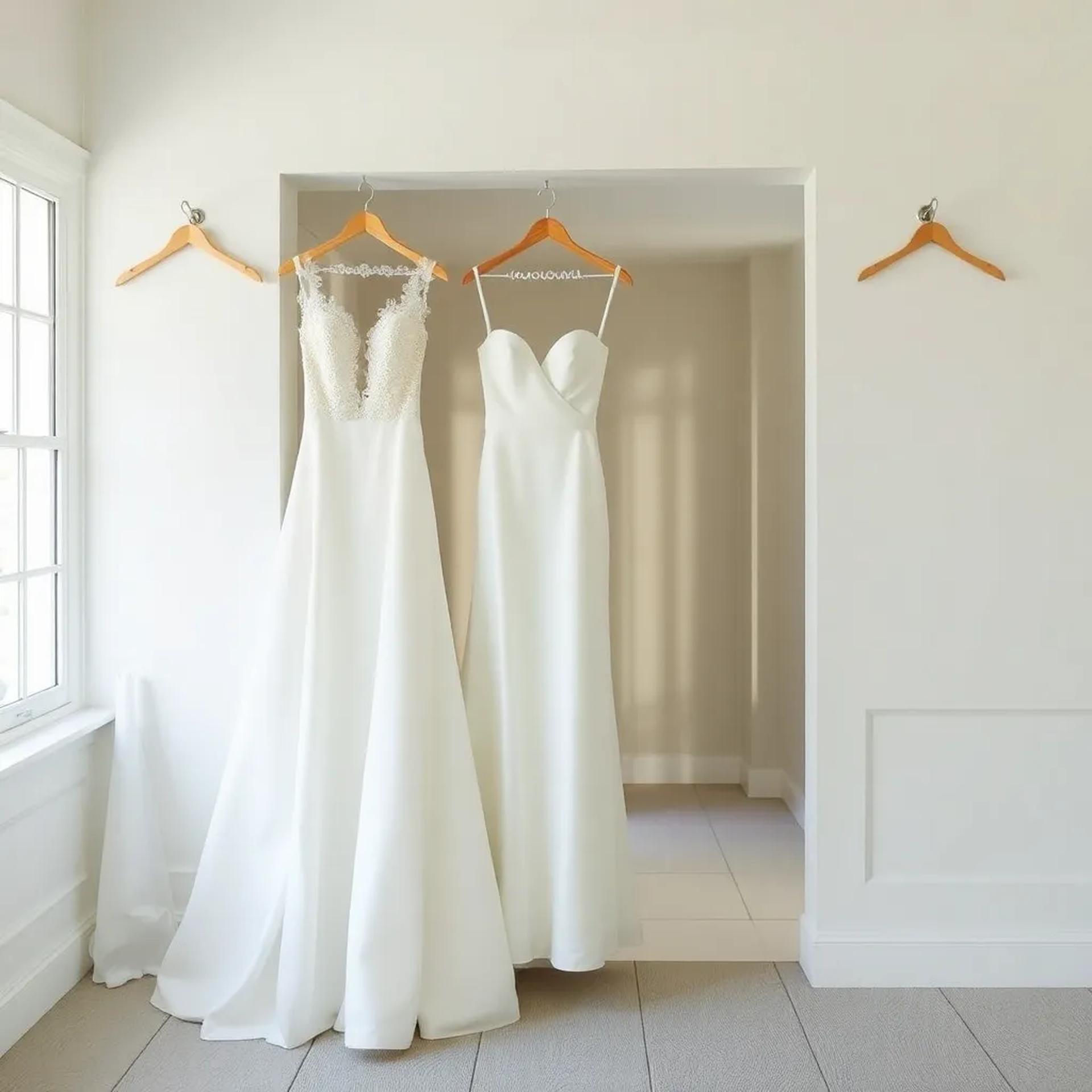 Abito da sposa moderno contemporaneo